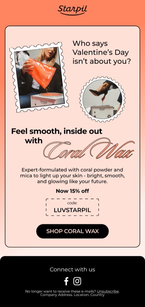 Email design sample